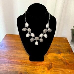 Vintage Bono Silver Iridescent
Necklace